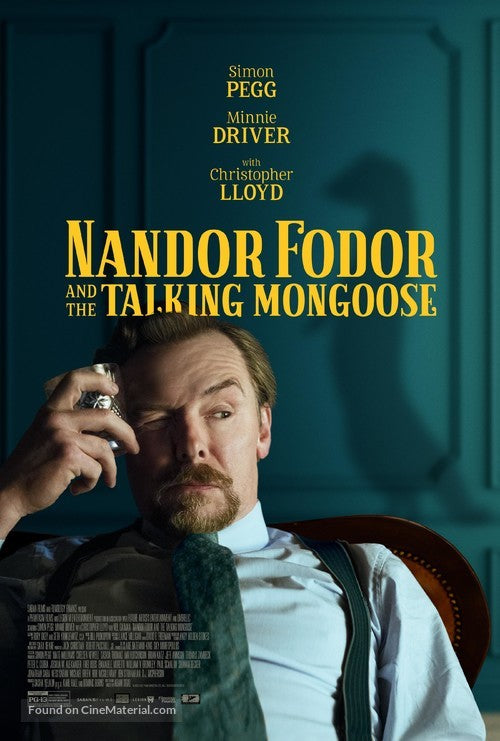 Pixie Posters Nandor Fodor and the Talking Mongoose Movie Poster A2 Size