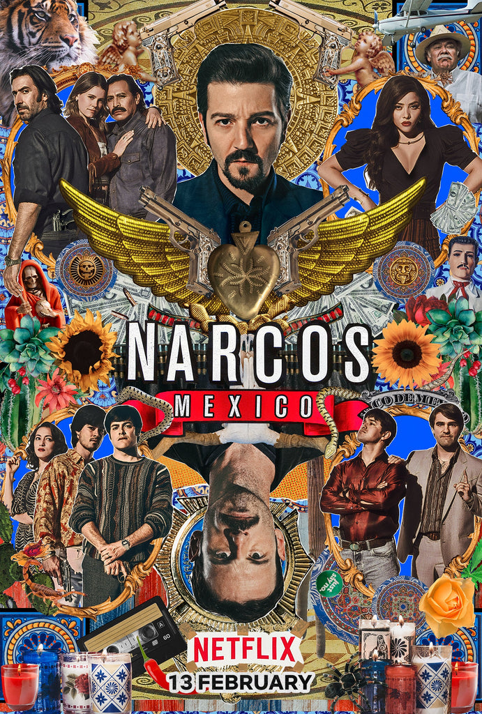 Premium Narcos Mexico A4 Size Posters