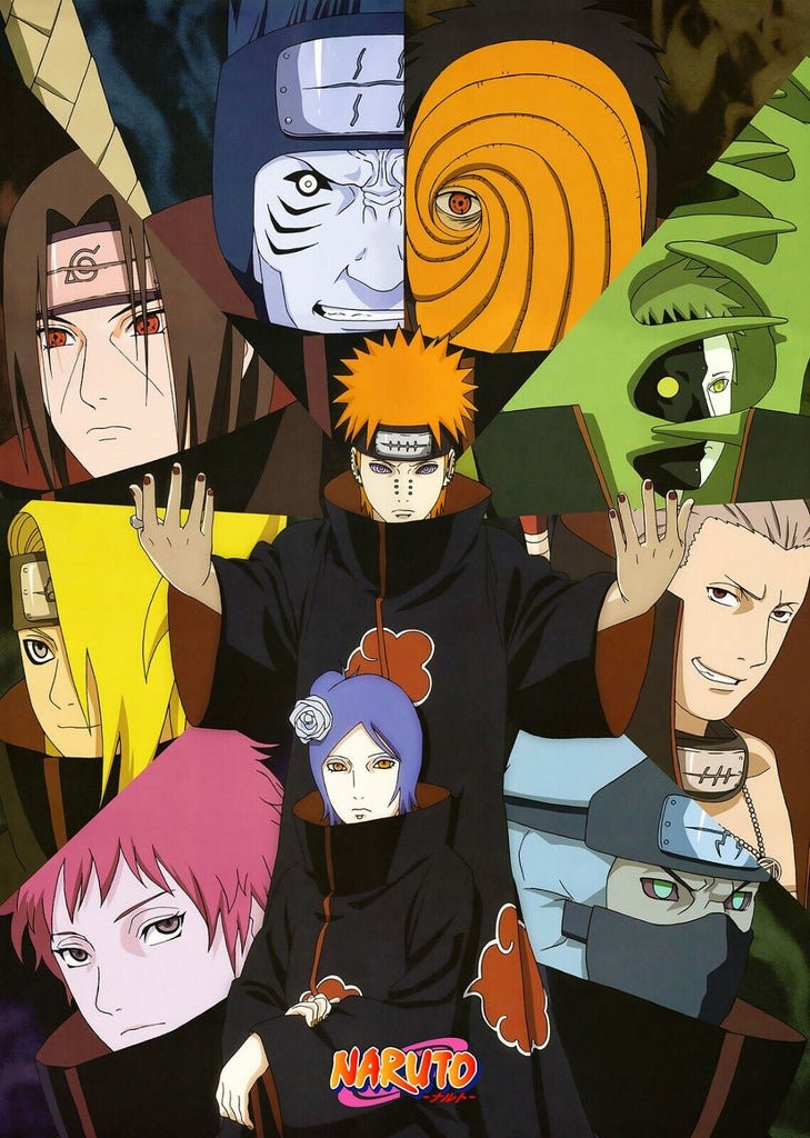 Premium Naruto Anime Option 24  A4 Size Posters