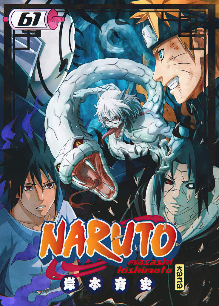 Premium Naruto Anime Option 2  A4 Size Posters