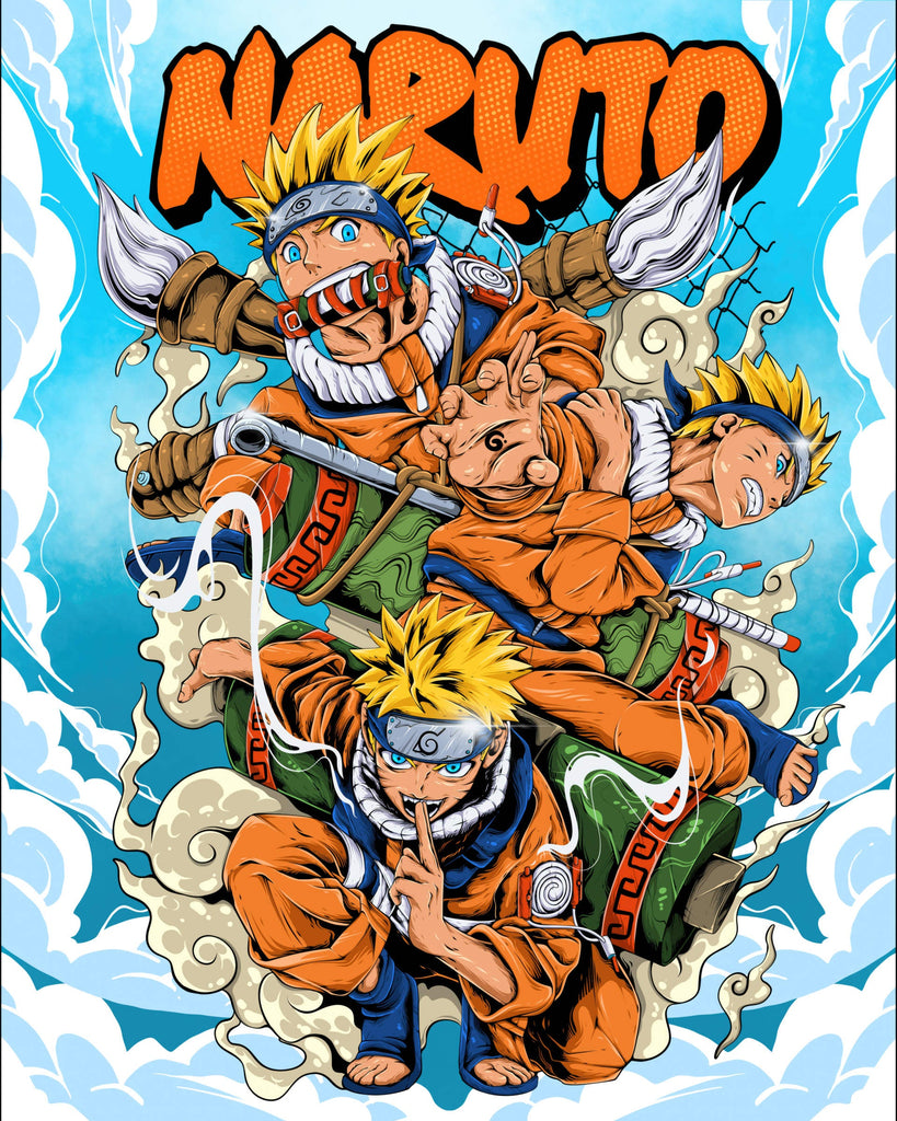 Premium Naruto Anime Option 30  A4 Size Posters