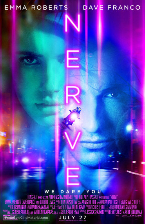 Pixie Posters Nerve Movie Poster A2 Size