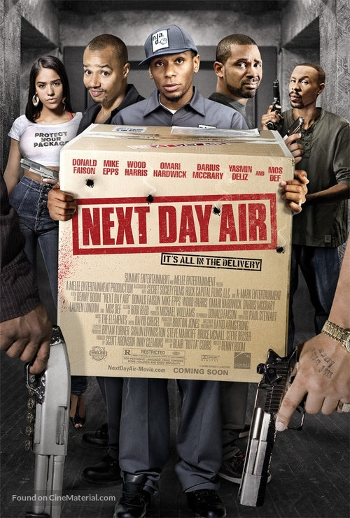 Pixie Posters Next Day Air Movie Poster A2 Size