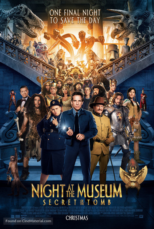 Night at the Museum: Secret of the Tomb A2 Movie Poster-Pixie Posters