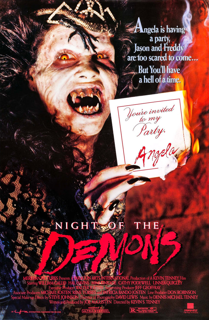 Premium night of the demons A2 Size Movie Poster