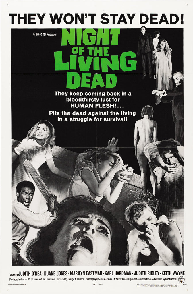 Night Of The Living Dead A2 Size Movie Poster-Pixie Posters