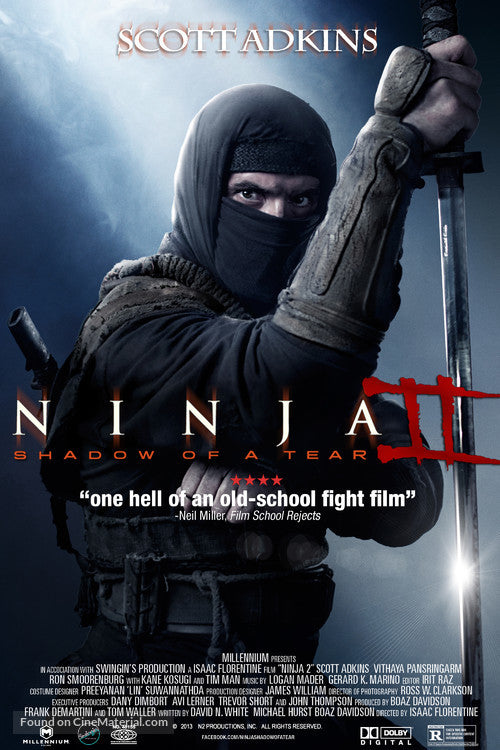 Pixie Posters Ninja: Shadow of a Tear Movie Poster A2 Size