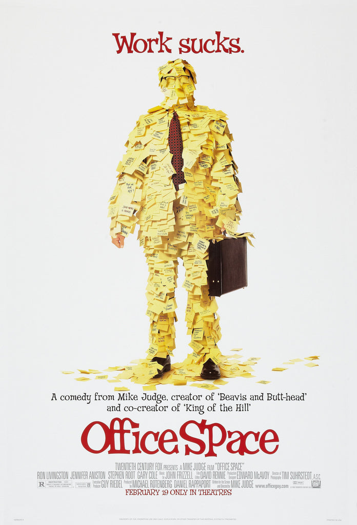 Premium Office Space A2 Size Movie Poster