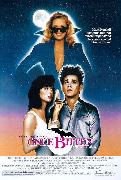 Pixie Posters Once Bitten Movie Poster A2 Size