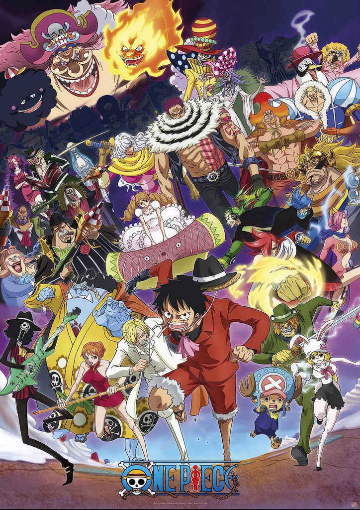 Premium Anime One Piece A4 Size Posters