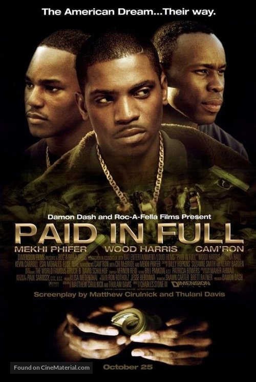 Pixie Posters Paid in Full Movie Poster A2 Size