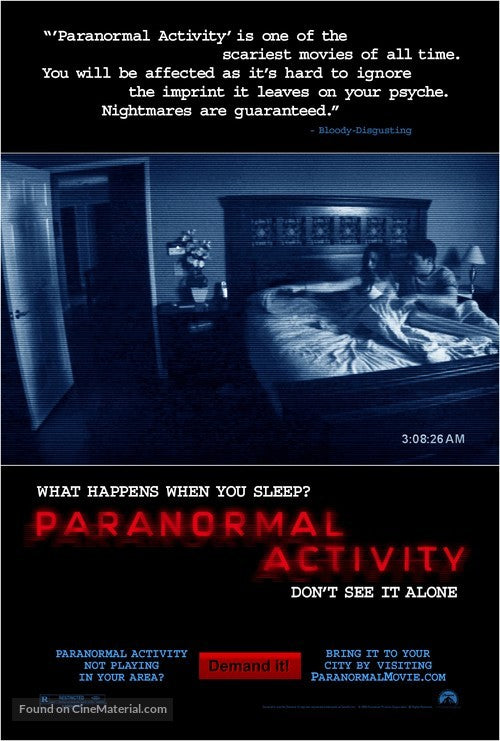 Paranormal Activity A2 Movie Poster-Pixie Posters