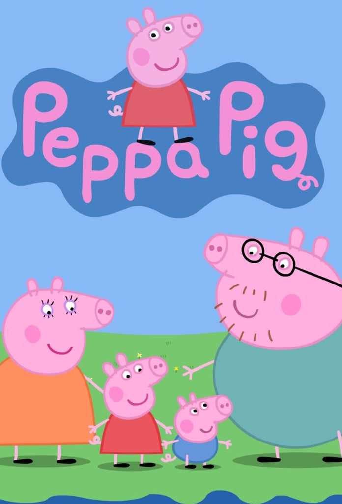 Premium Peppa Pig Option 1 A2 Size Posters