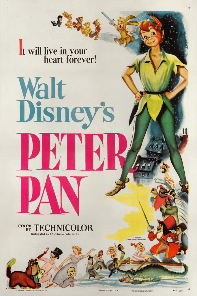 Peter Pan A2 Size Movie Poster-Pixel Demon