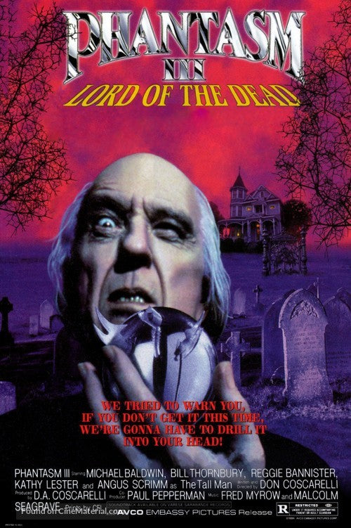 Pixie Posters Phantasm III: Lord of the Dead Movie Poster A2 Size