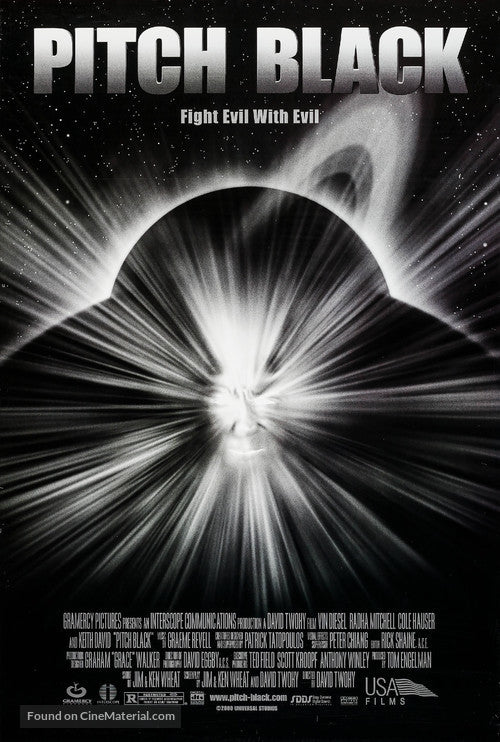 Pixie Posters Pitch Black Movie Poster A2 Size