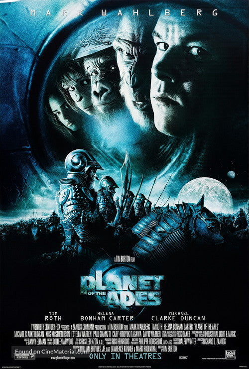 Planet of the Apes A2 Movie Poster-Pixie Posters