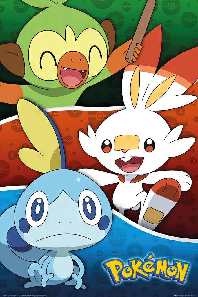 Premium Pokemon Anime Style 2 A3 Size Posters