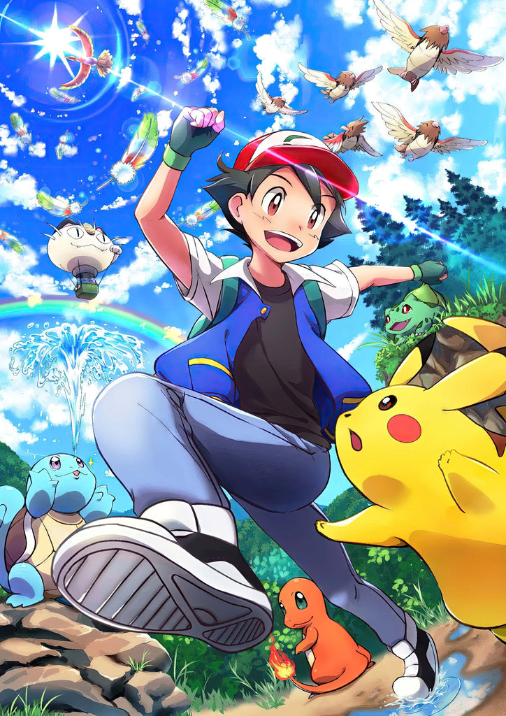 Premium Pokemon Anime Style 30 A3 Size Posters