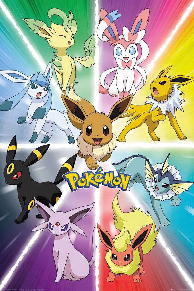 Premium Pokemon Anime Style 35 A3 Size Posters