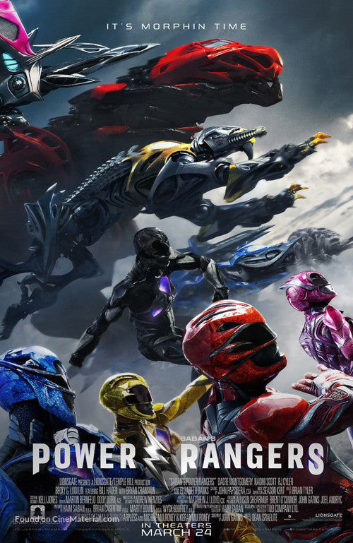 Power Rangers A2 Movie Poster-Pixie Posters