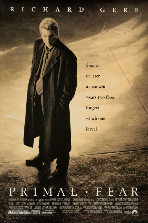 Primal Fear A2 Movie Poster-Pixie Posters