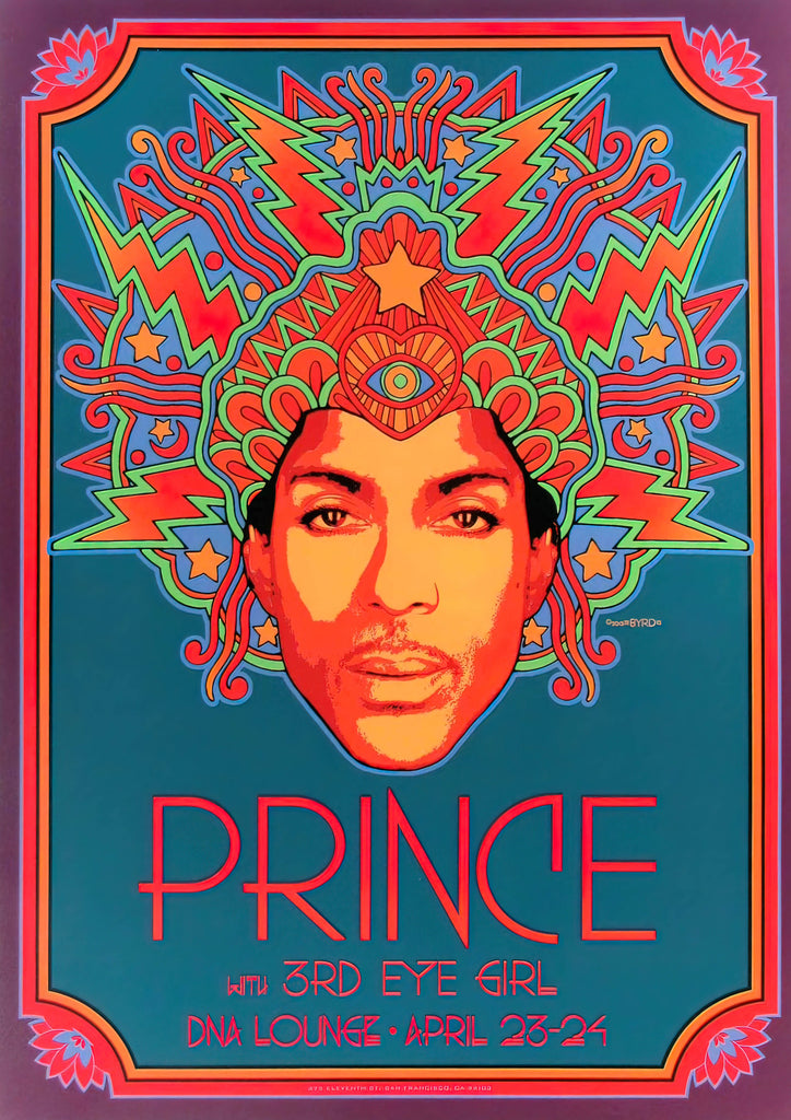 Premium prince Vintage Gig A2 Size Posters
