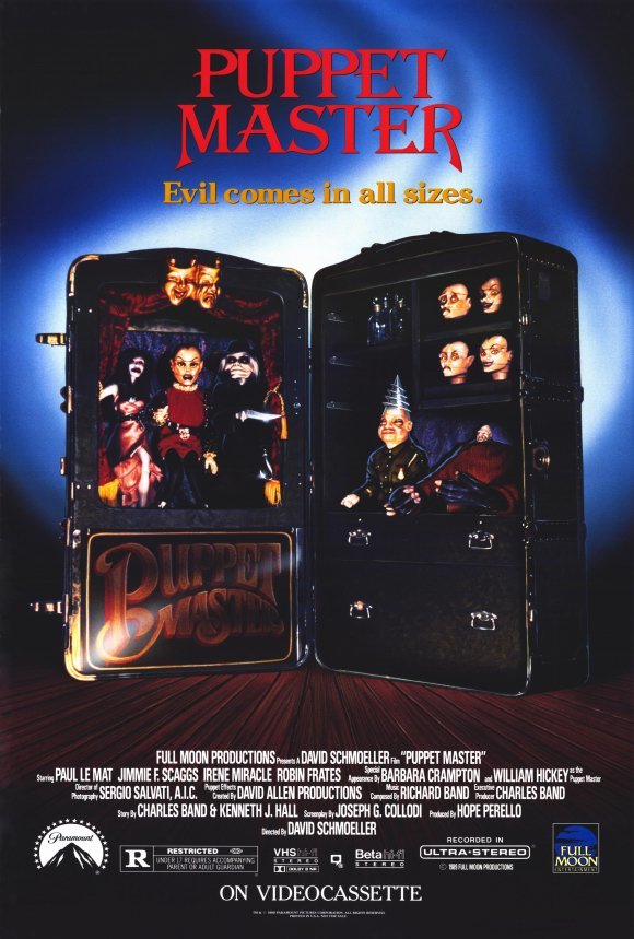 Premium puppet master A2 Size Movie Poster