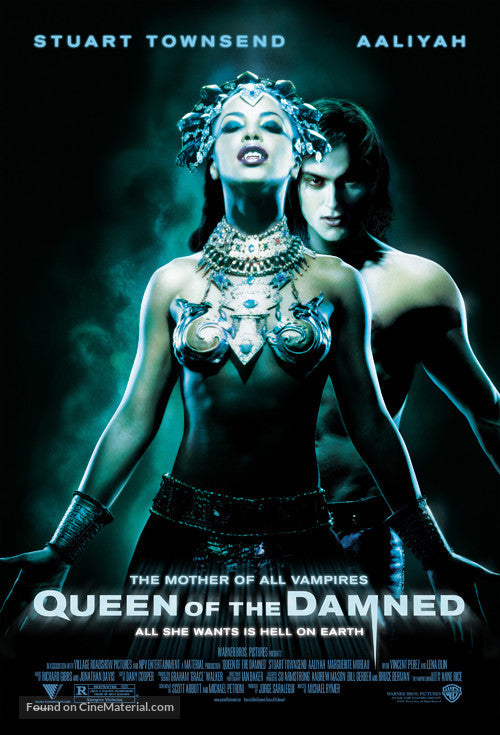 Pixie Posters Queen of the Damned Movie Poster A2 Size