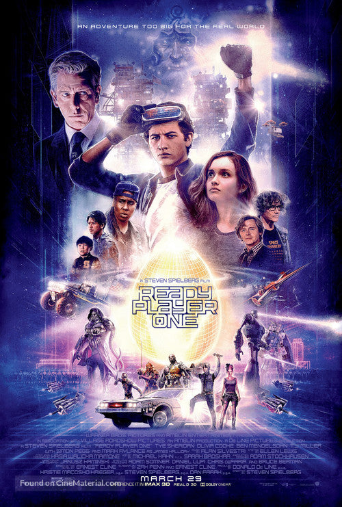 Ready Player One A2 Movie Poster-Pixie Posters