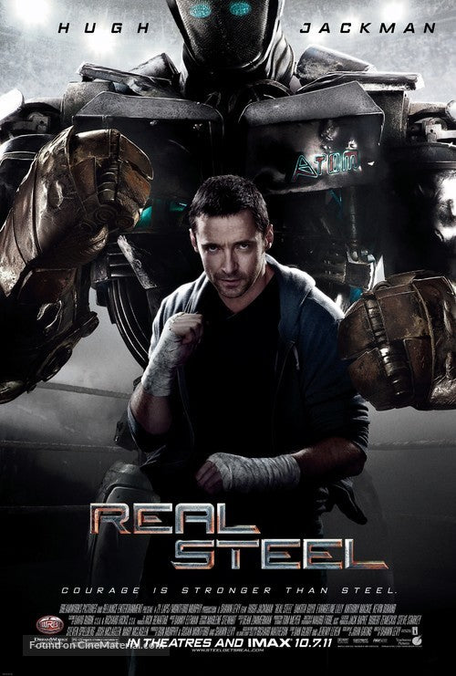 Real Steel A2 Movie Poster-Pixie Posters