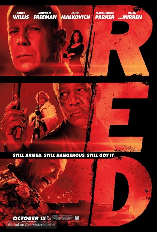 RED A2 Movie Poster-Pixie Posters