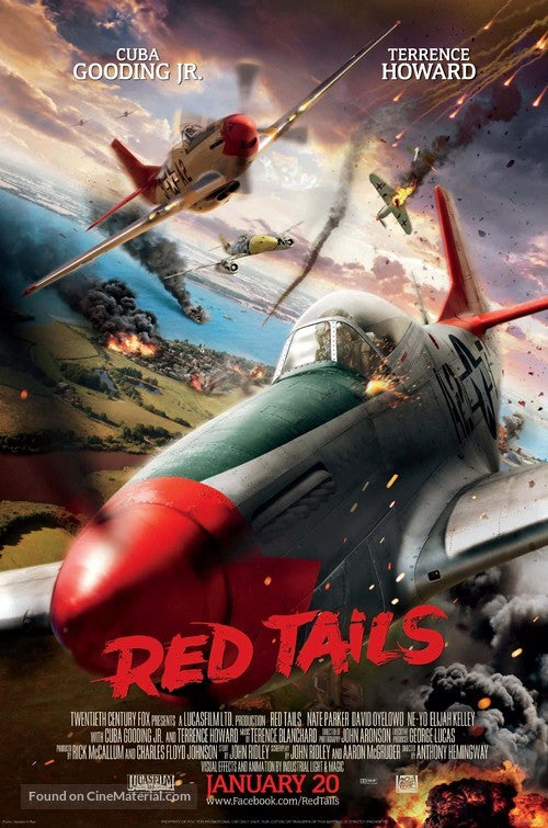 Red Tails A2 Movie Poster-Pixie Posters