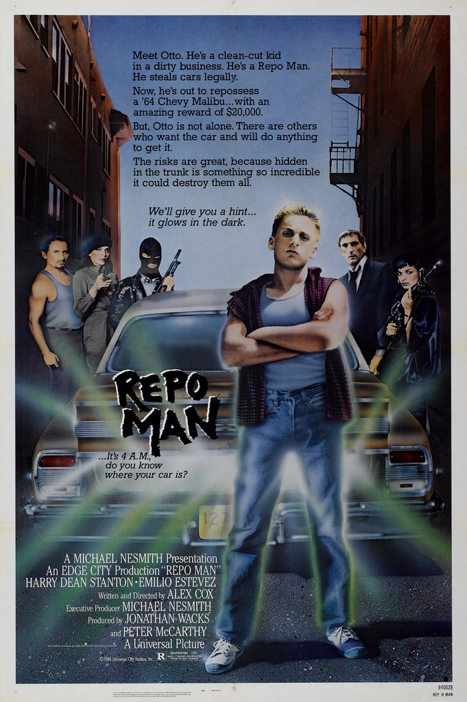 Premium Repo Man A2 Size Movie Poster