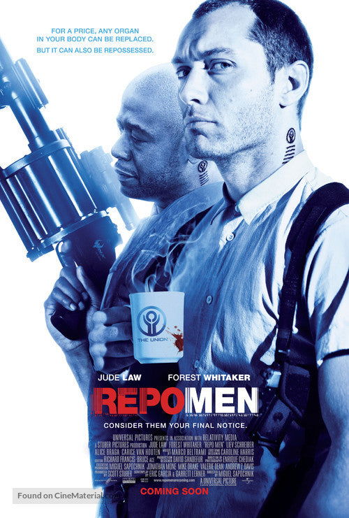 Pixie Posters Repo Men Movie Poster A2 Size