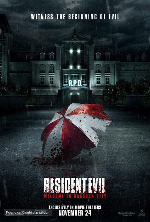 Resident Evil: Welcome to Raccoon City A2 Movie Poster-Pixie Posters