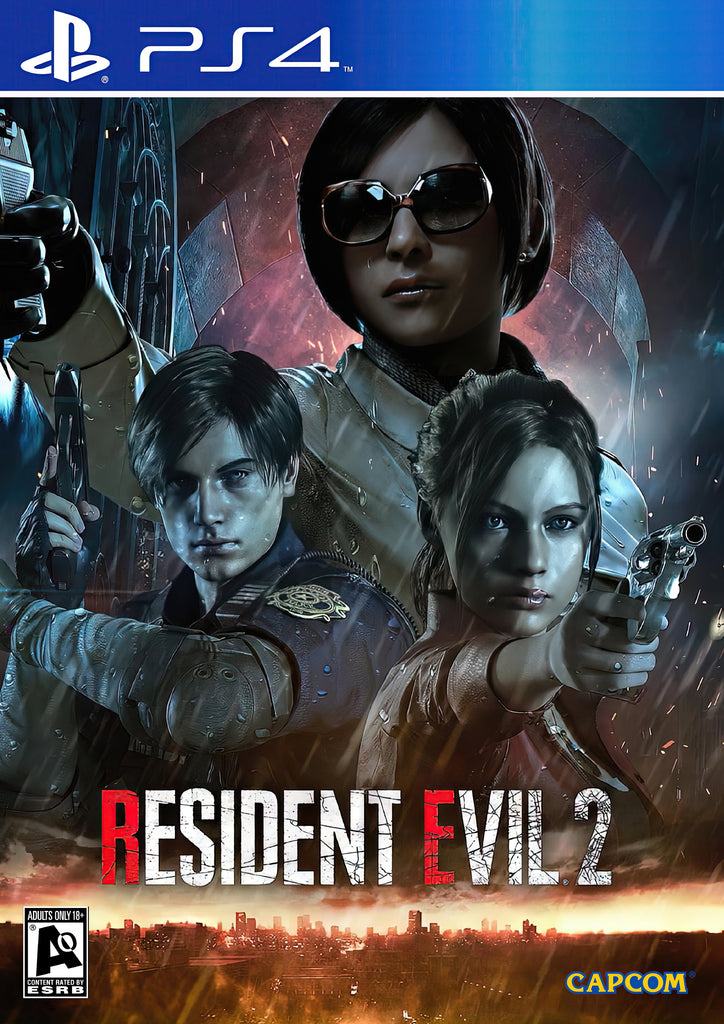 Premium 2010s Resident Evil 2 A4 Size Posters