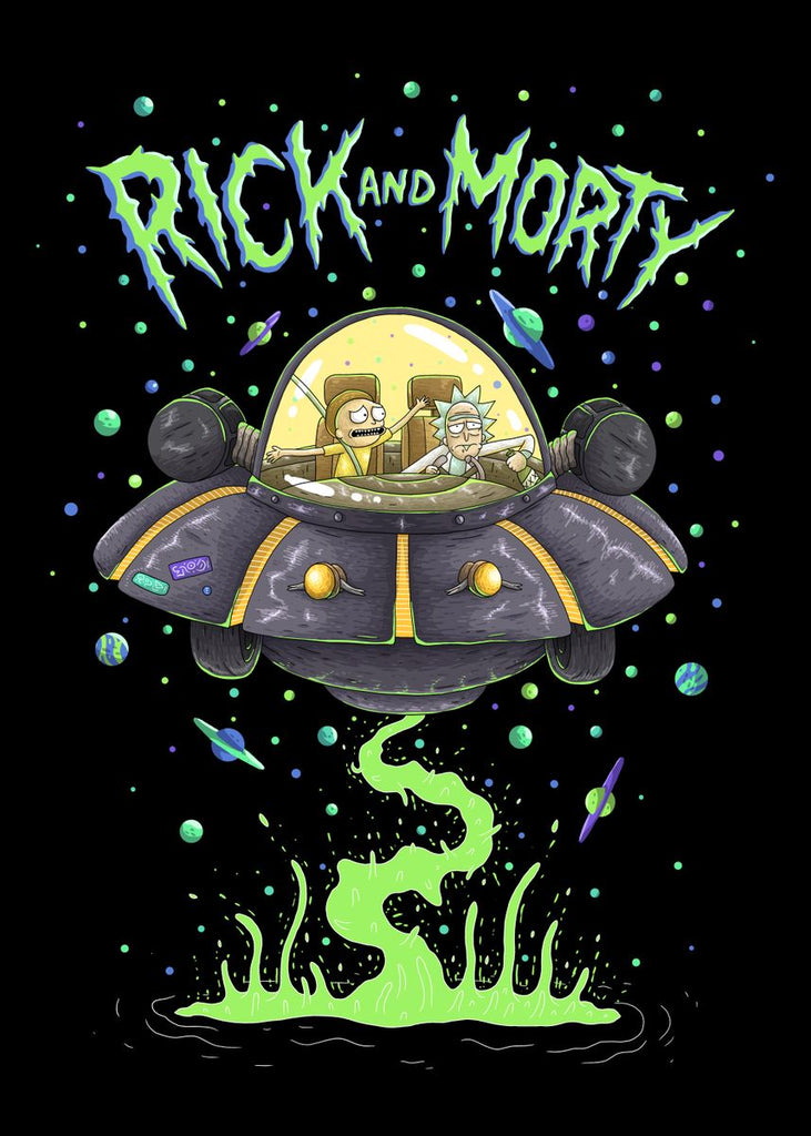 Premium Rick And Morty Option 14   A4 Size Posters