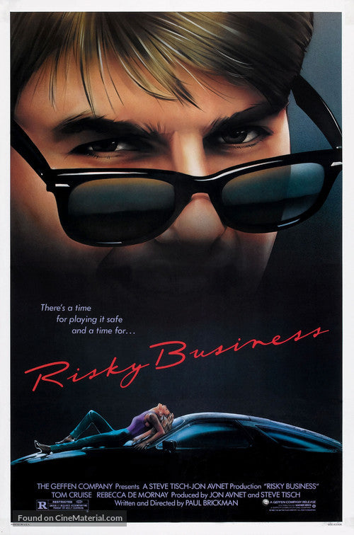 Pixie Posters Risky Business Movie Poster A2 Size