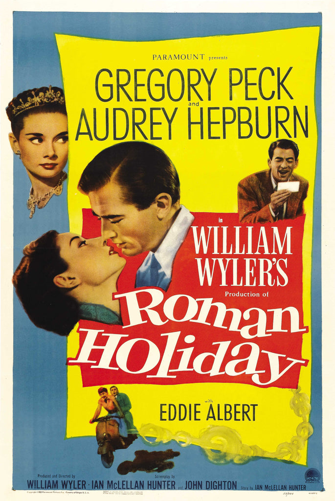 Premium Roman Holiday A3 Size Movie Poster