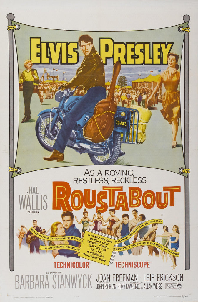 Premium Elvis Presley Roustabout A2 Size Movie Poster