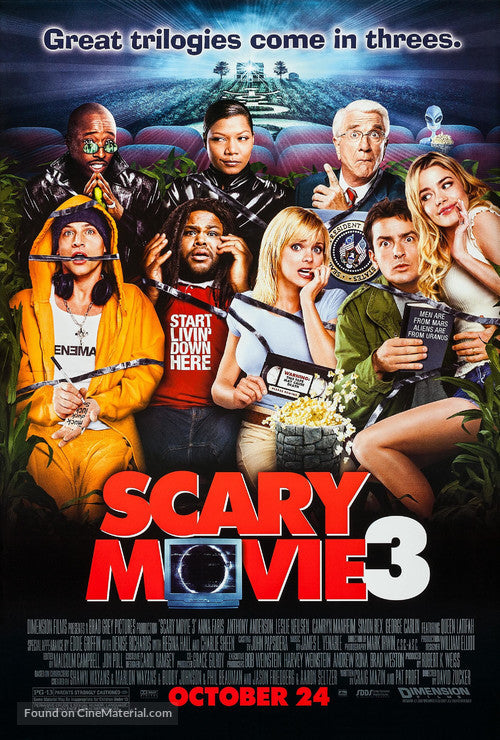 Scary Movie 3 A2 Movie Poster-Pixie Posters