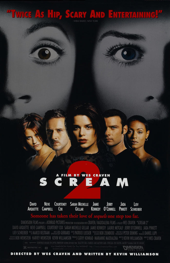 Premium scream 2 A2 Size Movie Poster