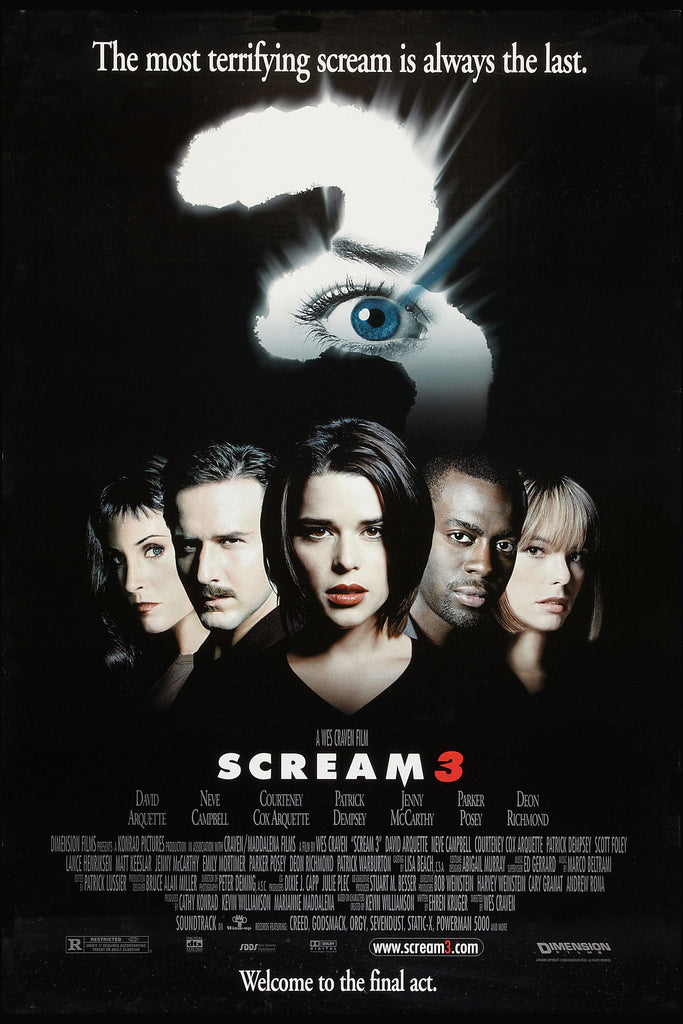 Premium scream 3 A2 Size Movie Poster
