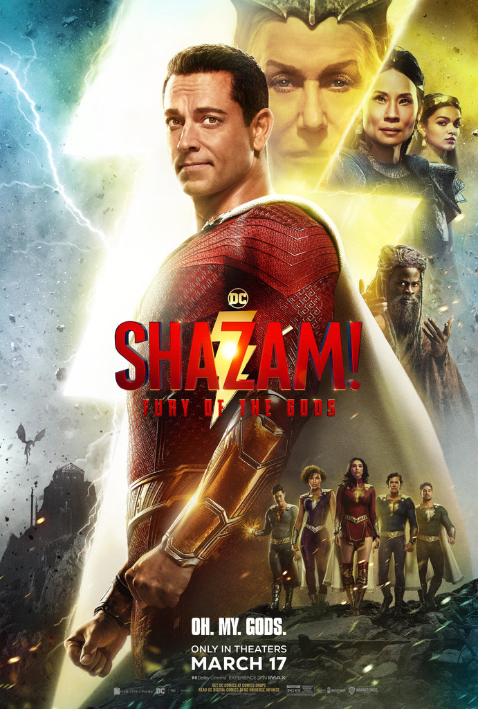 Shazam! Fury of the Gods A2 Size Movie Poster-Pixel Demon