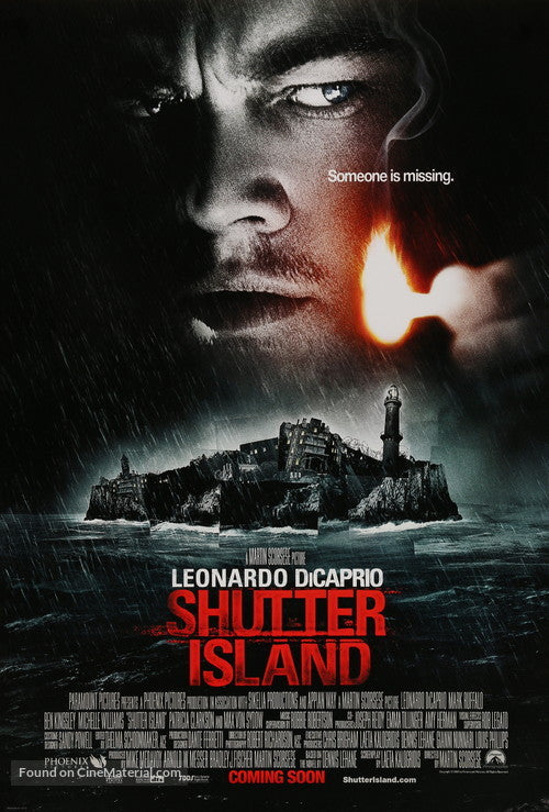 Shutter Island A2 Movie Poster-Pixie Posters