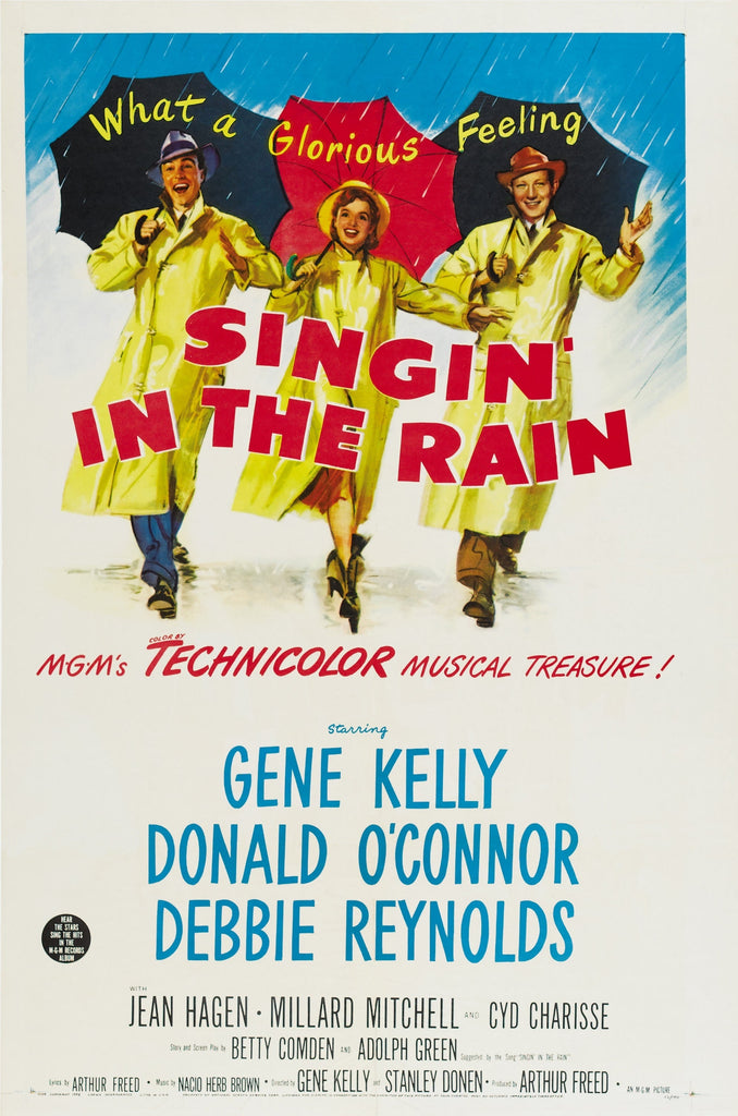 Premium Singin' In The Rain A2 Size Movie Poster