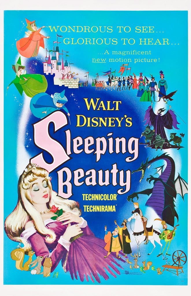 Premium Sleeping Beauty A3 Size Movie Poster