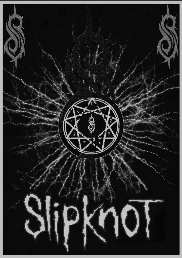 Premium slipknot Vintage Gig A4 Size Posters