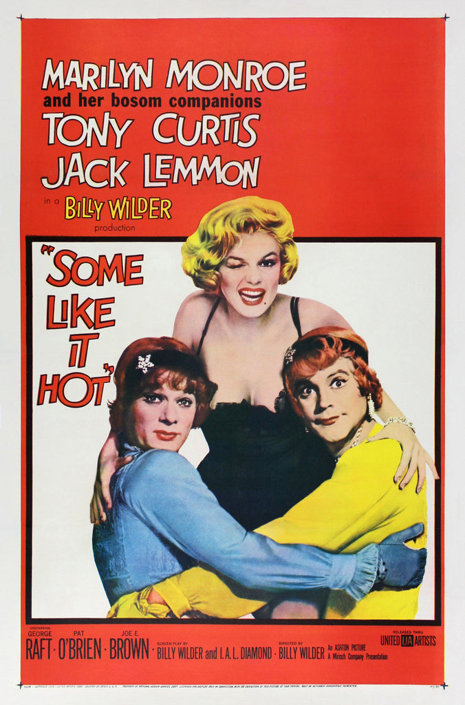 Premium Some Like It Hot A2 Size Movie Poster